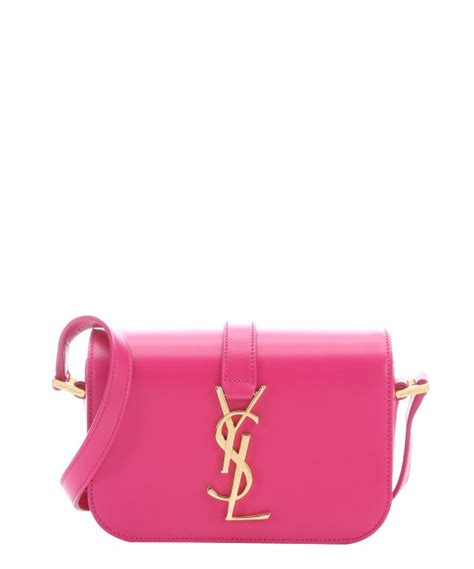 mini pink ysl bag|ysl pink crossbody bag.